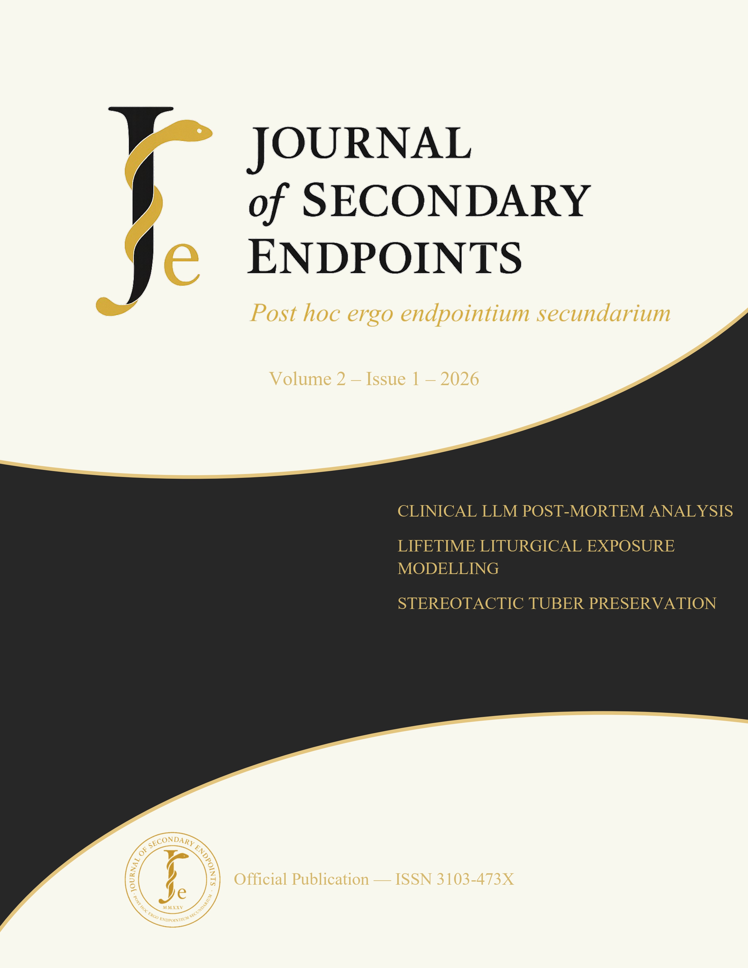 Journal of Secondary Endpoints, Volume 2, Issue 1, 2026 cover